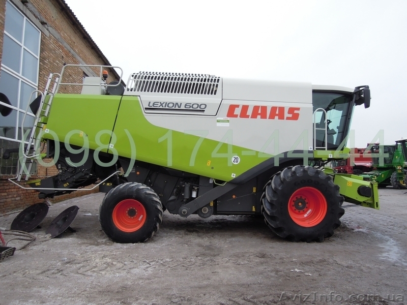 Комбайн зерновий Claas Lexion 600 - <ro>Изображение</ro><ru>Изображение</ru> #3, <ru>Объявление</ru> #1405043