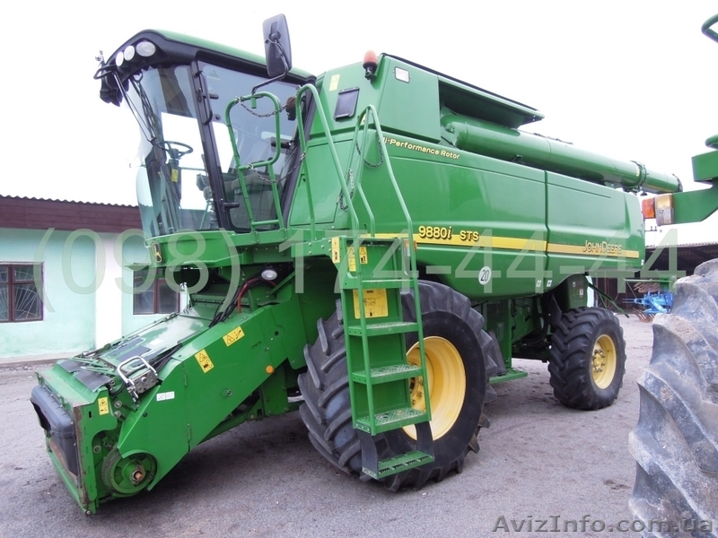 Комбайн зерновий John Deere 9880 STS I - <ro>Изображение</ro><ru>Изображение</ru> #3, <ru>Объявление</ru> #1405130