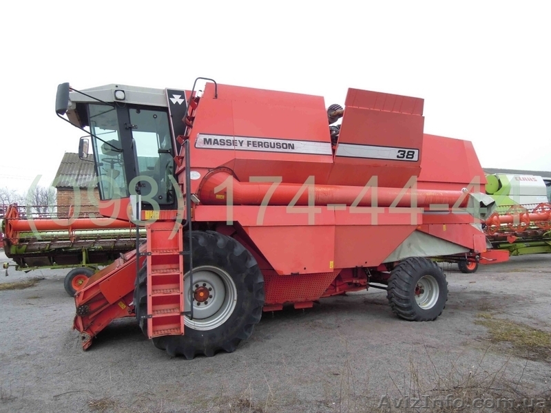 Комбайн зерновий Massey Ferguson 38 - <ro>Изображение</ro><ru>Изображение</ru> #3, <ru>Объявление</ru> #1405137