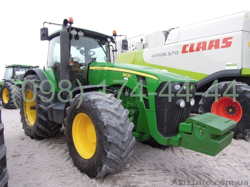 Трактор колісний John Deere 8430 - <ro>Изображение</ro><ru>Изображение</ru> #3, <ru>Объявление</ru> #1410112