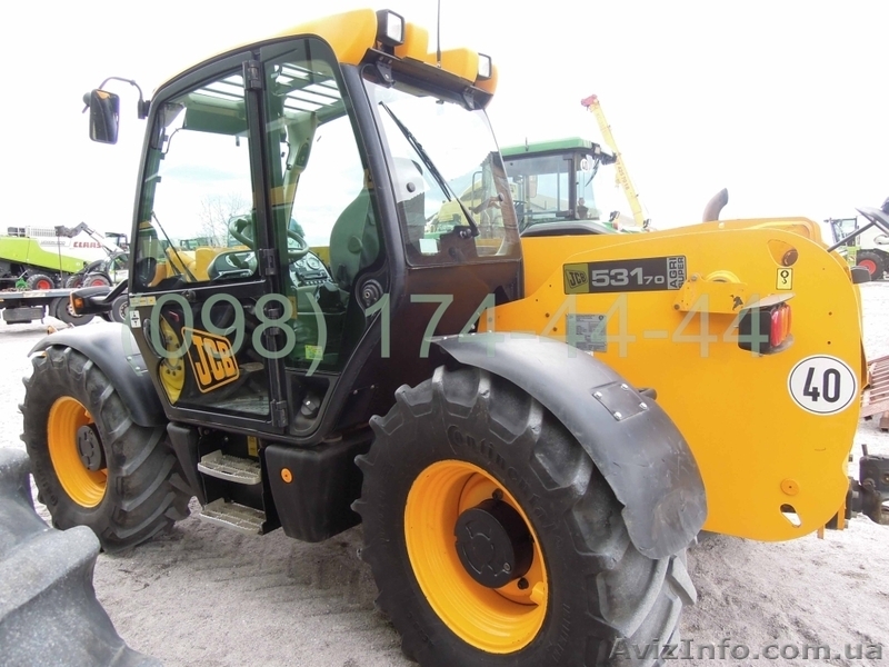 Погрузчик телескопічний JCB 531-70 - <ro>Изображение</ro><ru>Изображение</ru> #2, <ru>Объявление</ru> #1417516