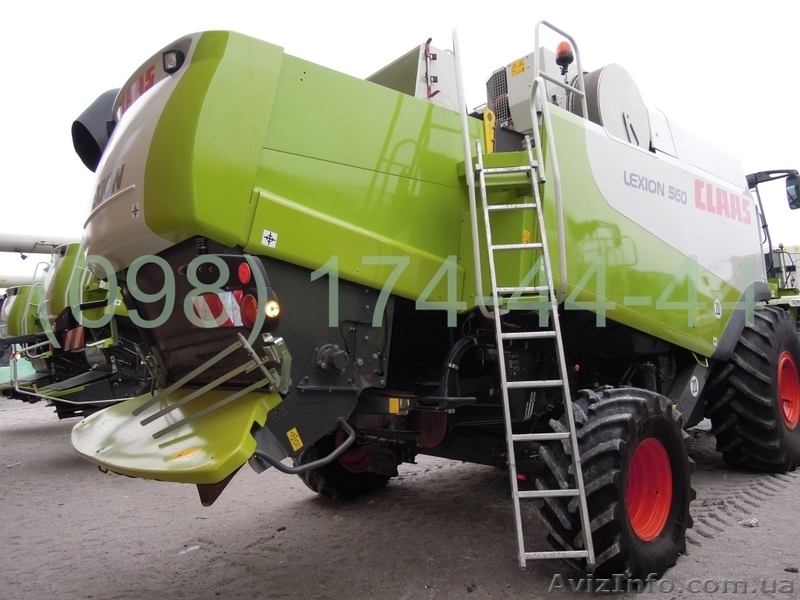 Комбайн зерновий Claas Lexion 560 - <ro>Изображение</ro><ru>Изображение</ru> #6, <ru>Объявление</ru> #1404994