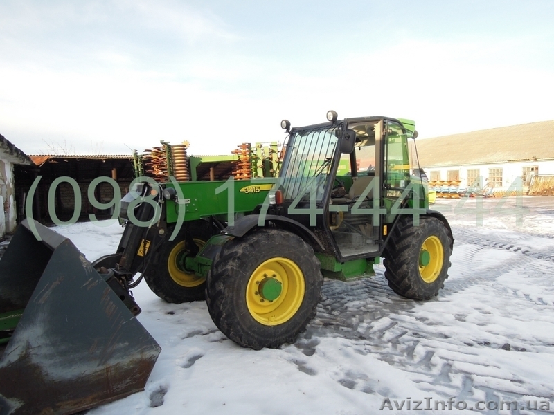 Погрузчик телескопічний John Deere 3415 - <ro>Изображение</ro><ru>Изображение</ru> #4, <ru>Объявление</ru> #1410070