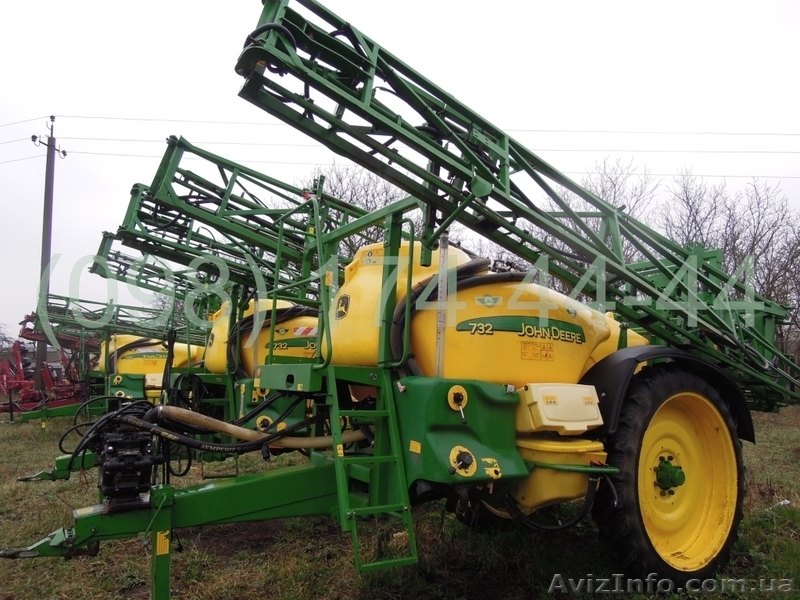 Обприскувач причіпний John Deere 732  - <ro>Изображение</ro><ru>Изображение</ru> #5, <ru>Объявление</ru> #1410007