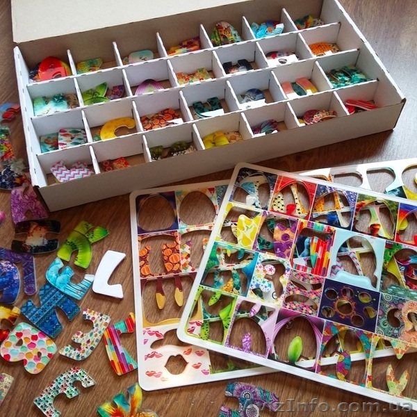 Магнитная Азбука (рус.- укр. алфавит в одном наборе) - <ro>Изображение</ro><ru>Изображение</ru> #3, <ru>Объявление</ru> #1431114