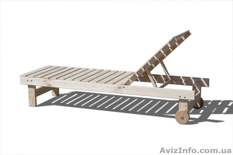 Деревянные шезлонги, садовая мебель - <ro>Изображение</ro><ru>Изображение</ru> #2, <ru>Объявление</ru> #1451826