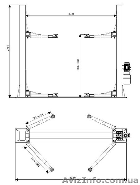 Подъемник автомобильный для СТО 4т. - <ro>Изображение</ro><ru>Изображение</ru> #2, <ru>Объявление</ru> #1467003