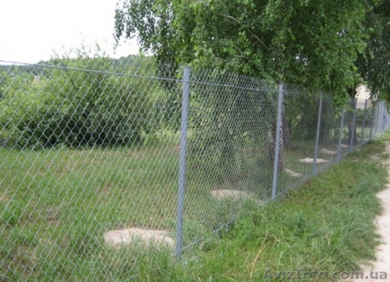 Установка заборов (ограждений) из сетки рабицы. - <ro>Изображение</ro><ru>Изображение</ru> #2, <ru>Объявление</ru> #1471233