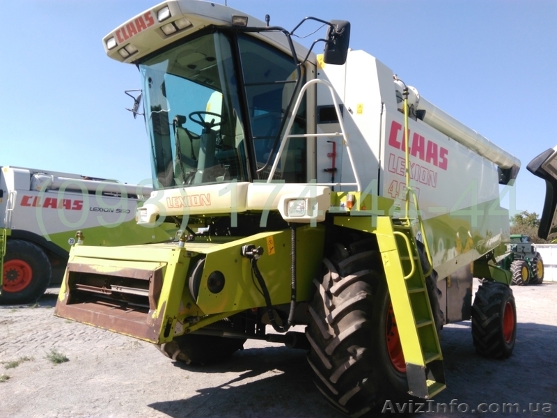 Комбайн зерновий Claas Lexion (Клас Лексион) 460 - <ro>Изображение</ro><ru>Изображение</ru> #3, <ru>Объявление</ru> #1502041