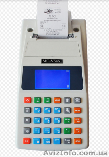 Продам Кассовый аппарат MG-V545T, Кассовые аппараты, MG-V545 КУПИТЬ - <ro>Изображение</ro><ru>Изображение</ru> #2, <ru>Объявление</ru> #1629179