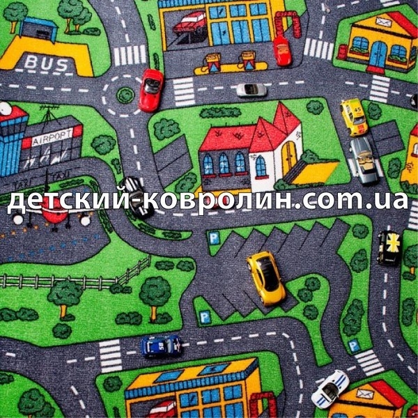 Ковры детские. Коллекция City Life. Детский ковролин. Винница. - <ro>Изображение</ro><ru>Изображение</ru> #1, <ru>Объявление</ru> #1648492
