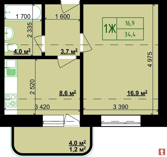 ЖК Учительский - <ro>Изображение</ro><ru>Изображение</ru> #2, <ru>Объявление</ru> #1666162