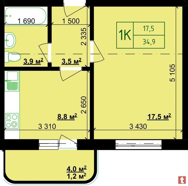 ЖК Учительский - <ro>Изображение</ro><ru>Изображение</ru> #5, <ru>Объявление</ru> #1666162