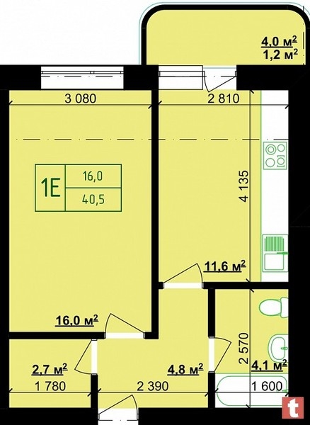 ЖК Учительский - <ro>Изображение</ro><ru>Изображение</ru> #6, <ru>Объявление</ru> #1666162