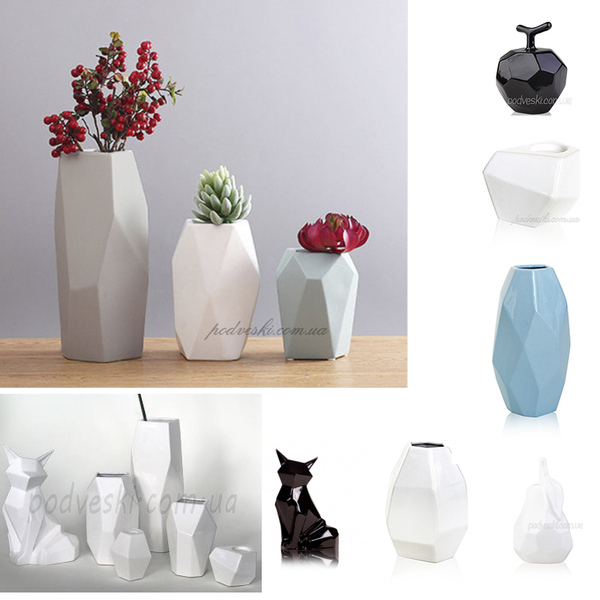 Акция! Вазы для декора. Недорого. Со склад Киев, Днепр, Харьков, Одесса, - <ro>Изображение</ro><ru>Изображение</ru> #1, <ru>Объявление</ru> #1683792