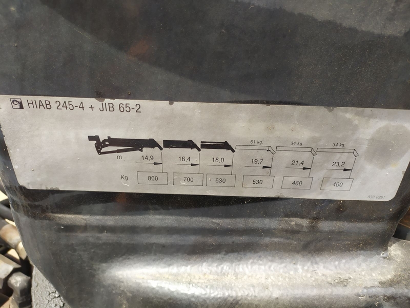 HIAB  245 E4 + JIB 65-2 - <ro>Изображение</ro><ru>Изображение</ru> #5, <ru>Объявление</ru> #1687620