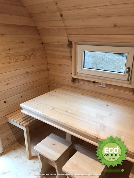 Мобильная баня домик под ключ 4х2,3 м. от производителя. - <ro>Изображение</ro><ru>Изображение</ru> #5, <ru>Объявление</ru> #1711756