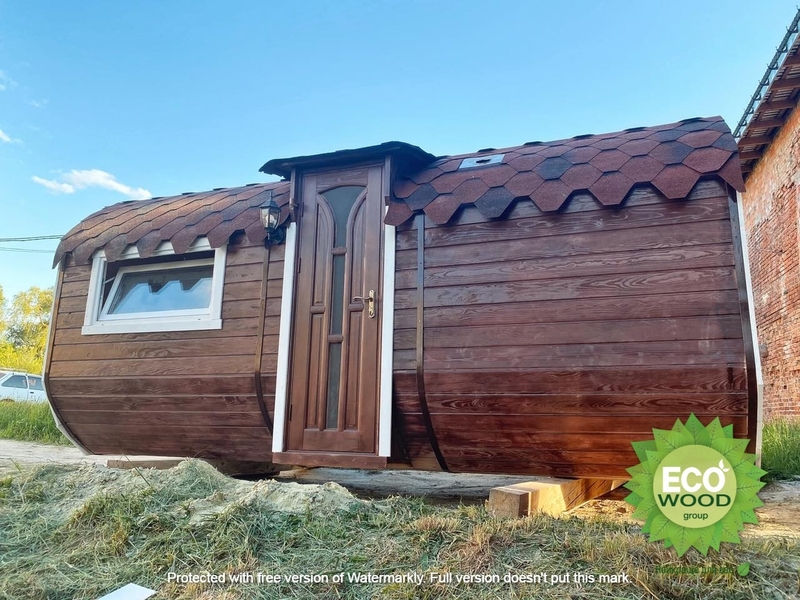 Мобильная баня-бочка квадро  под ключ 5х2,3 м от производumeля - <ro>Изображение</ro><ru>Изображение</ru> #1, <ru>Объявление</ru> #1712104