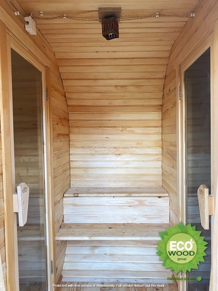 Мобильная баня-бочка квадро  под ключ 5х2,3 м от производumeля - <ro>Изображение</ro><ru>Изображение</ru> #2, <ru>Объявление</ru> #1712104