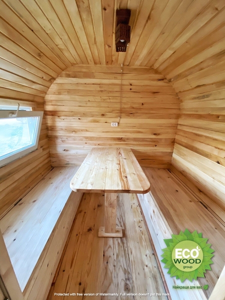 Мобильная баня-бочка квадро  под ключ 5х2,3 м от производumeля - <ro>Изображение</ro><ru>Изображение</ru> #7, <ru>Объявление</ru> #1712104