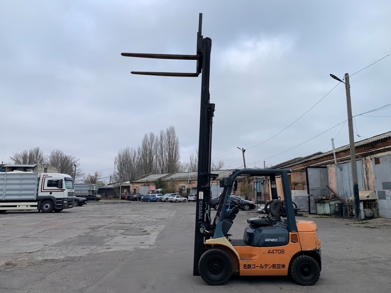 навантажувач вилковий Toyota, вагонник, з бічним зміщенням. Напрацювання 5524 мг - <ro>Изображение</ro><ru>Изображение</ru> #10, <ru>Объявление</ru> #1747148