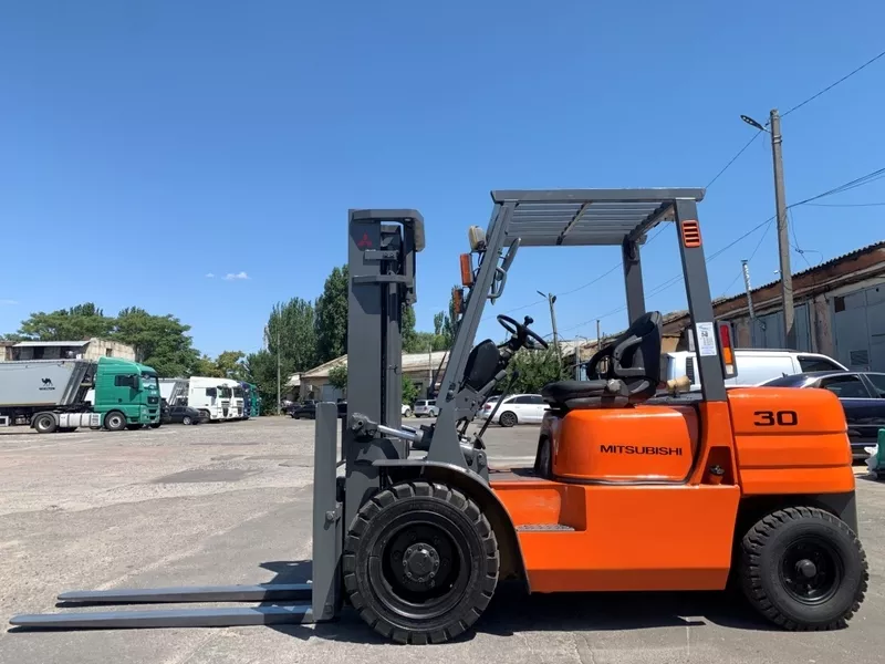 Навантажувач вилковий Mitsubishi на 15 великих нових колесах пневмо, - <ro>Изображение</ro><ru>Изображение</ru> #1, <ru>Объявление</ru> #1751136